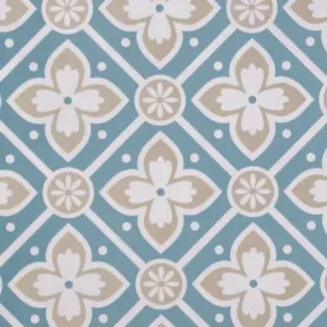 Texline - ALMA BLUE 2-Meter Breit PVC-Boden