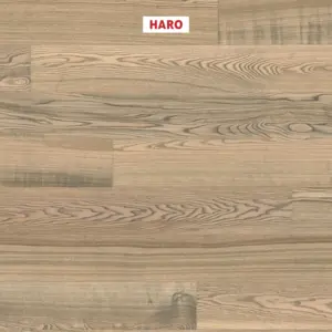 Serie 4000 Landhausdiele 180 - Esche tabakgrau Uni retro Strukturiert 4V nL+ Fertig-Parkett