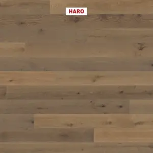Serie 2500 Landhausdiele - Eiche samtbraun Universal str. nL+ Fertig-Parkett