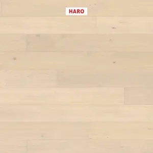 Serie 4000 Landhausdiele Maxim - Eiche lichtweiß Markant strukturiert 4V nD 2-Schicht Parkett