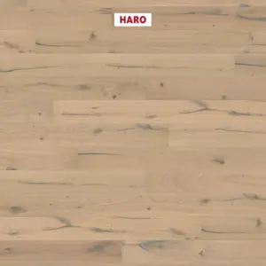 Serie 2500 Landhausdiele - Eiche puroweiß Alabama str. nL+ Fertig-Parkett