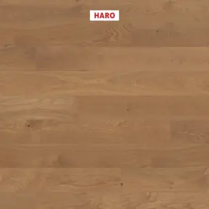 Serie 4000 Landhausdiele Maxim - Bernsteineiche Markant strukturiert 4V nD 2-Schicht Parkett