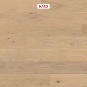 Serie 4000 Landhausdiele Plaza 240 - Eiche puroweiß Sauvage Strukturiert nL+ Fertig-Parkett