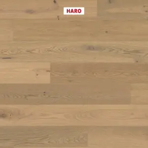 Serie 4000 Landhausdiele 180 - Raucheiche puroweiß Sauvage str. nL+ Fertig-Parkett